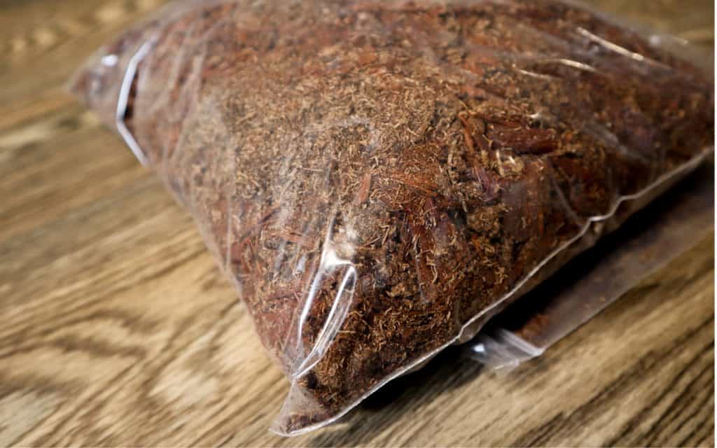 Coconut coir for terrariums